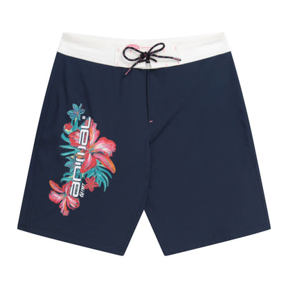 Indigo - Front - Animal Womens-Ladies Nora Classic Floral Swim Shorts