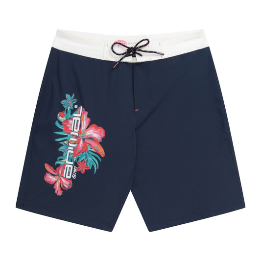 Indigo - Front - Animal Womens-Ladies Nora Classic Floral Swim Shorts