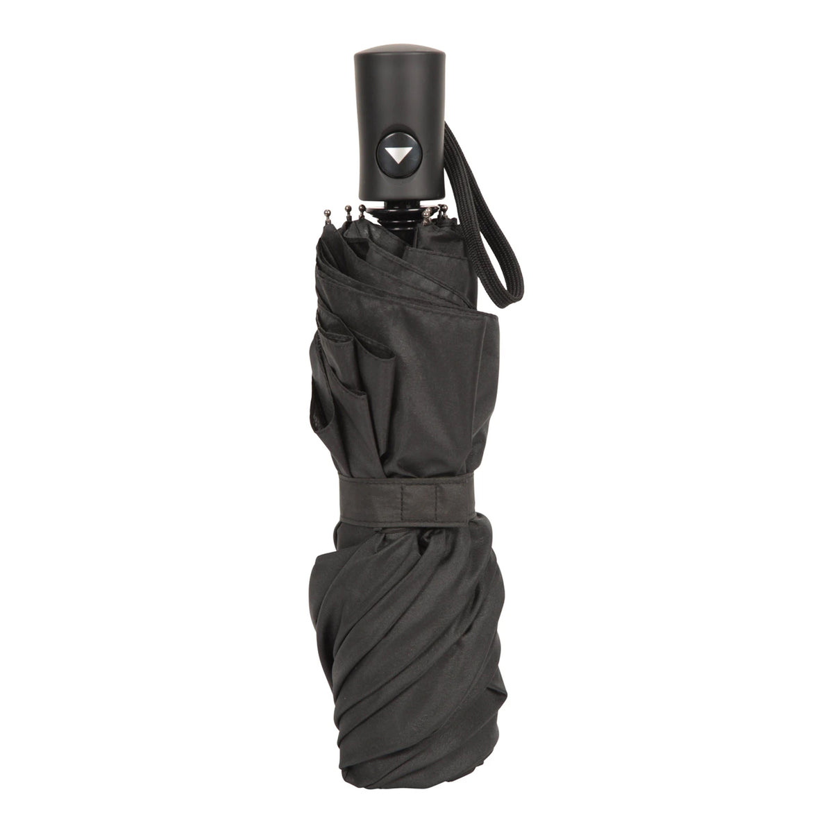 Black - Side - Mountain Warehouse Mini Automatic Folding Umbrella