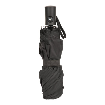 Black - Side - Mountain Warehouse Mini Automatic Folding Umbrella
