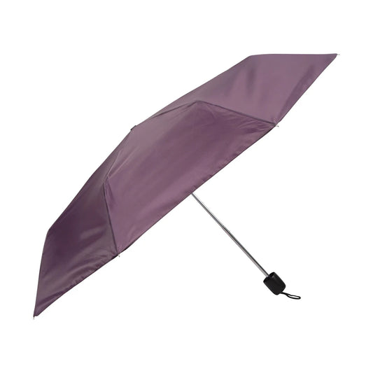 Pink - Front - Mountain Warehouse Plain Mini Folding Umbrella