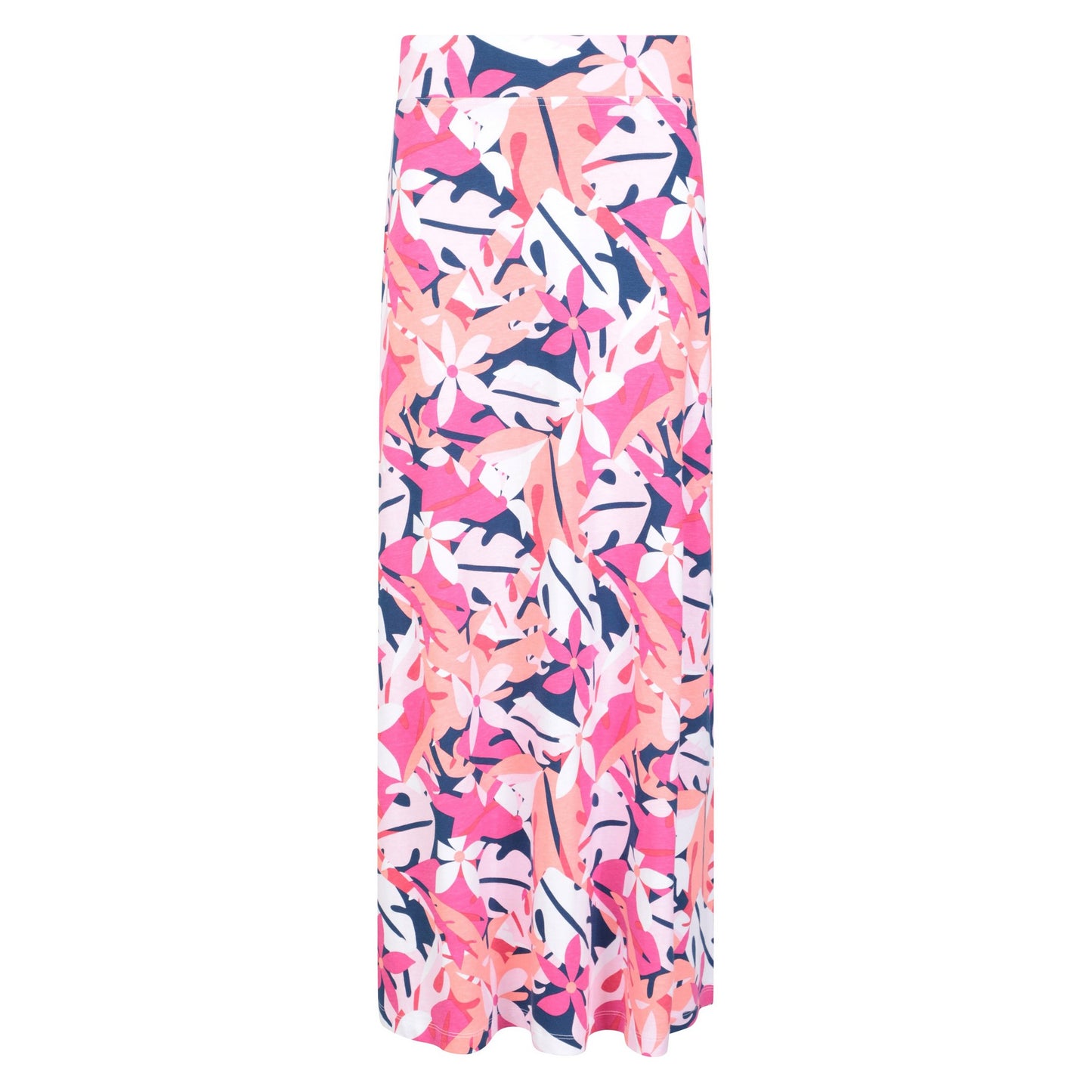 Bright Pink - Front - Mountain Warehouse Womens-Ladies Shore Jersey Long Skirt