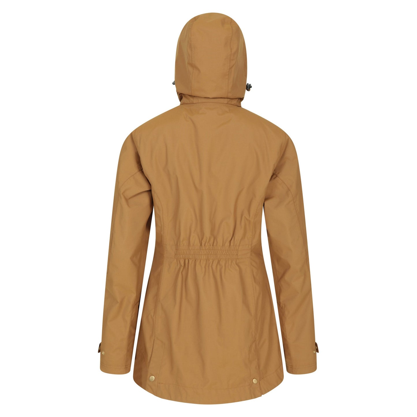 Mustard - Back - Mountain Warehouse Womens-Ladies Street Padded Waterproof Jacket