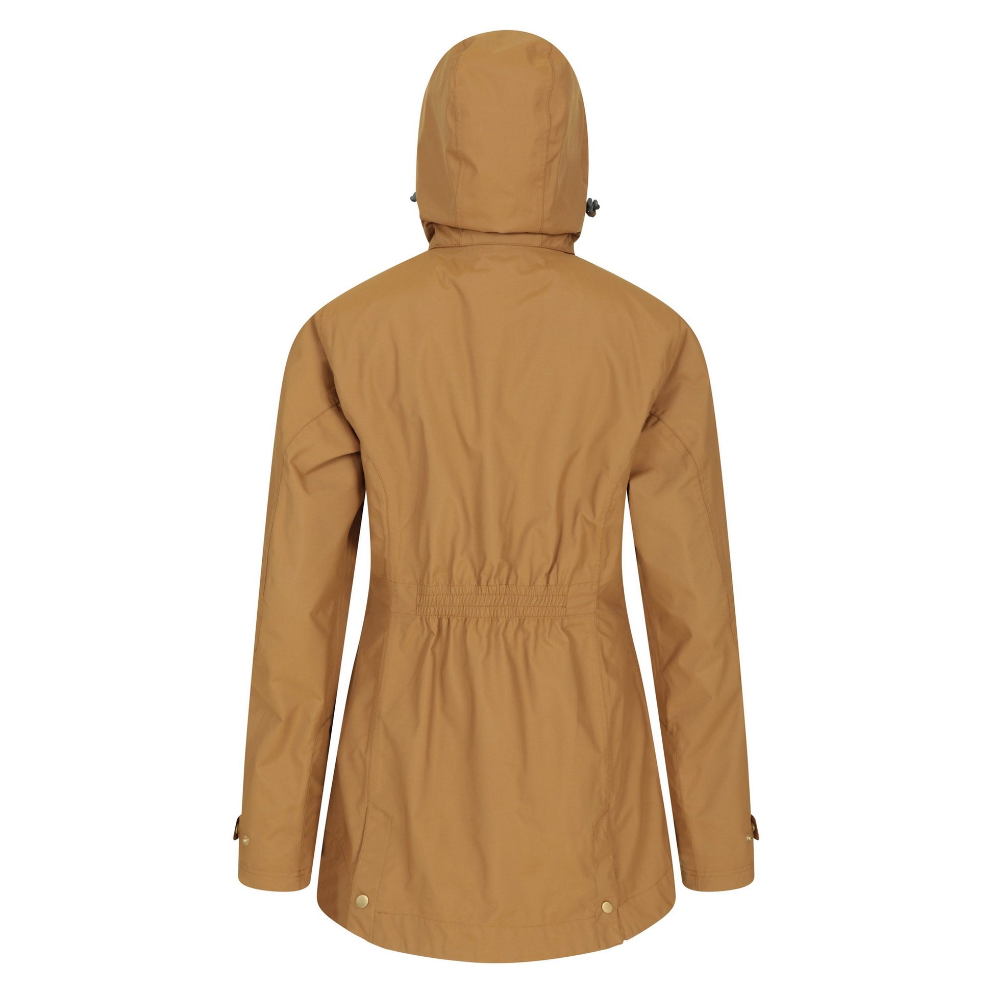 Mustard - Back - Mountain Warehouse Womens-Ladies Street Padded Waterproof Jacket