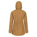 Mustard - Back - Mountain Warehouse Womens-Ladies Street Padded Waterproof Jacket