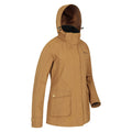 Mustard - Side - Mountain Warehouse Womens-Ladies Street Padded Waterproof Jacket