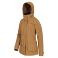Mustard - Lifestyle - Mountain Warehouse Womens-Ladies Street Padded Waterproof Jacket