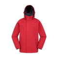 Red - Front - Mountain Warehouse Childrens-Kids Solar Waterproof Jacket