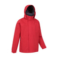 Red - Side - Mountain Warehouse Childrens-Kids Solar Waterproof Jacket