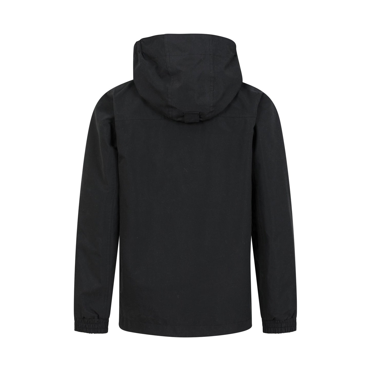 Black - Back - Mountain Warehouse Childrens-Kids Solar Waterproof Jacket
