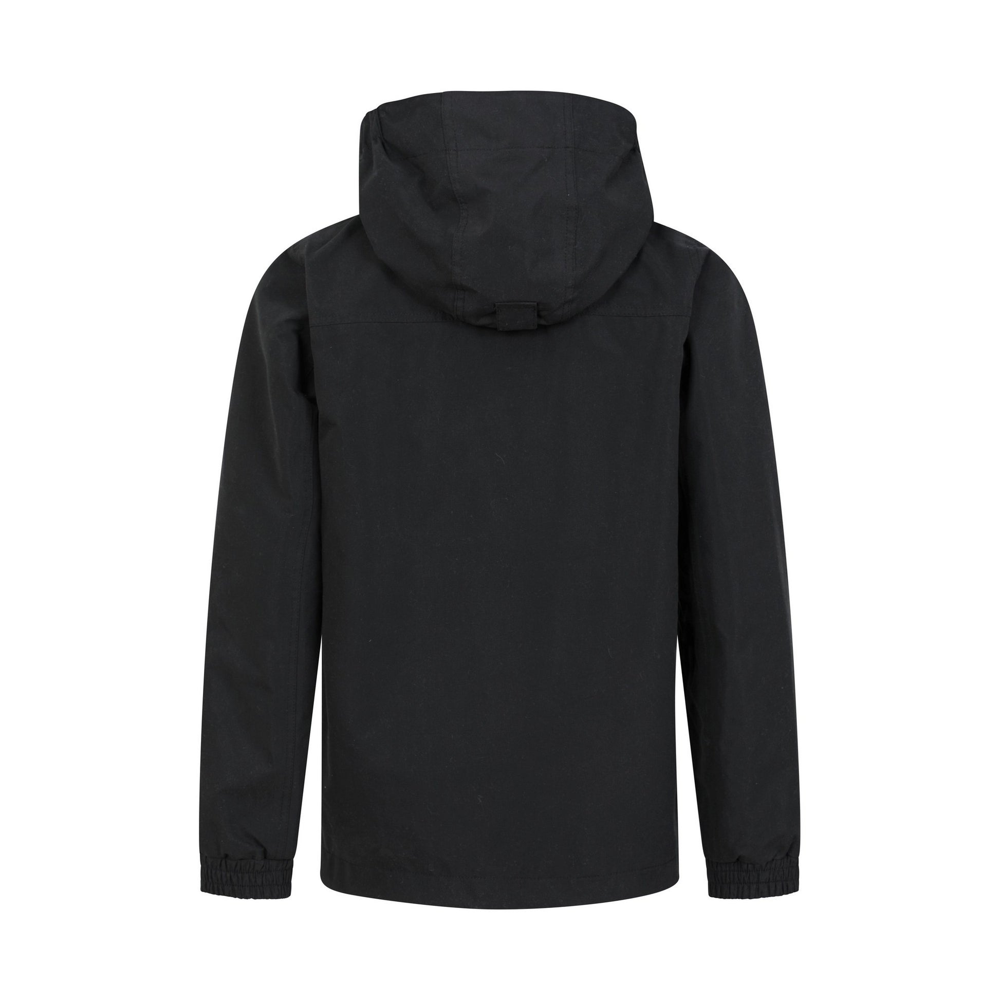 Black - Back - Mountain Warehouse Childrens-Kids Solar Waterproof Jacket