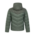 Khaki - Back - Mountain Warehouse Mens Barrier Extreme Down Jacket