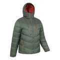 Khaki - Side - Mountain Warehouse Mens Barrier Extreme Down Jacket