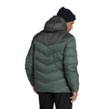 Khaki - Close up - Mountain Warehouse Mens Barrier Extreme Down Jacket