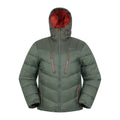Khaki - Front - Mountain Warehouse Mens Barrier Extreme Down Jacket