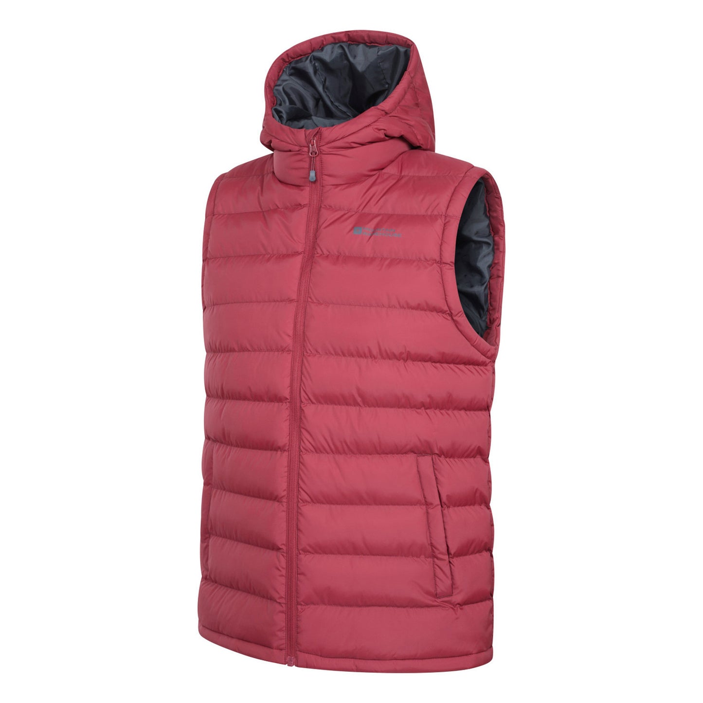 Red - Lifestyle - Mountain Warehouse Mens Seasons Hooded Padded Gilet