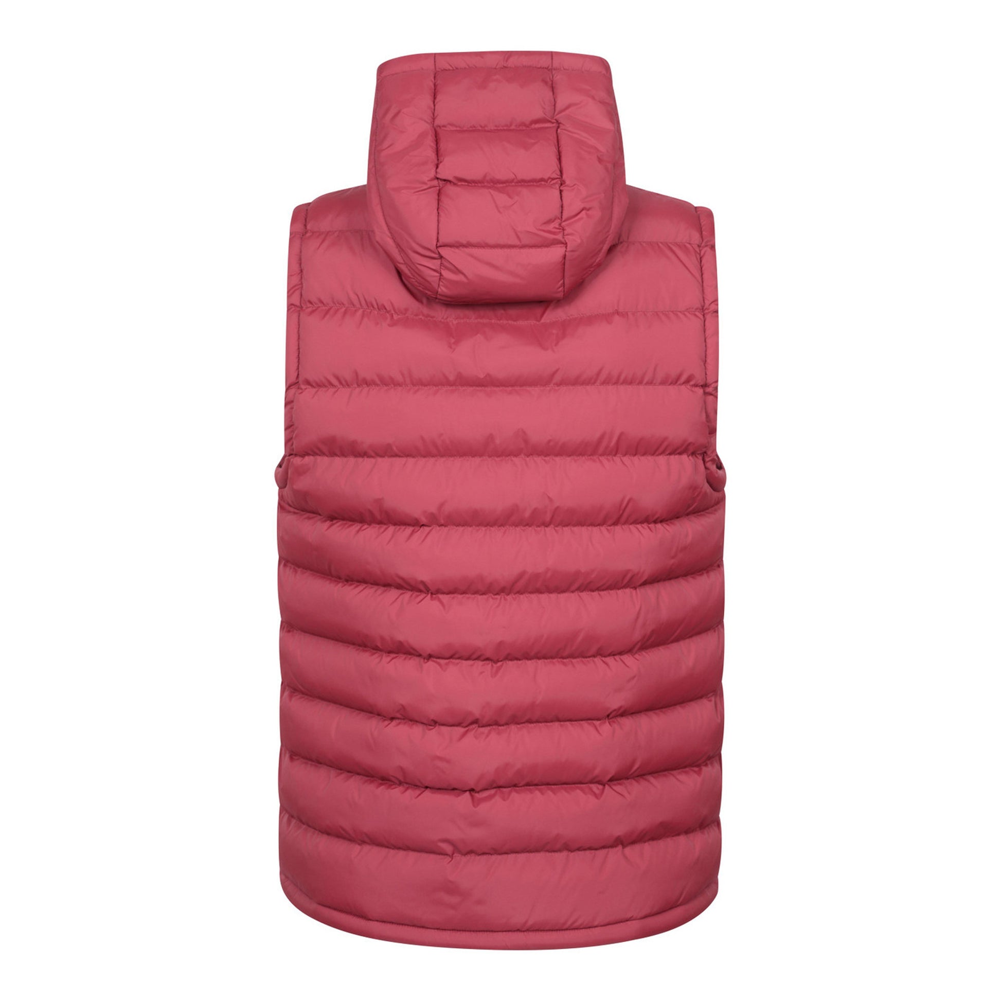 Red - Back - Mountain Warehouse Mens Seasons Hooded Padded Gilet