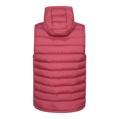 Red - Back - Mountain Warehouse Mens Seasons Hooded Padded Gilet