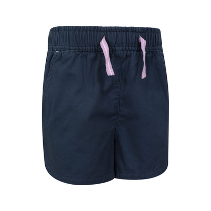Navy - Lifestyle - Mountain Warehouse Girls Waterfall Organic Shorts