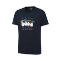 Navy - Back - Mountain Warehouse Mens Great British Weather T-Shirt