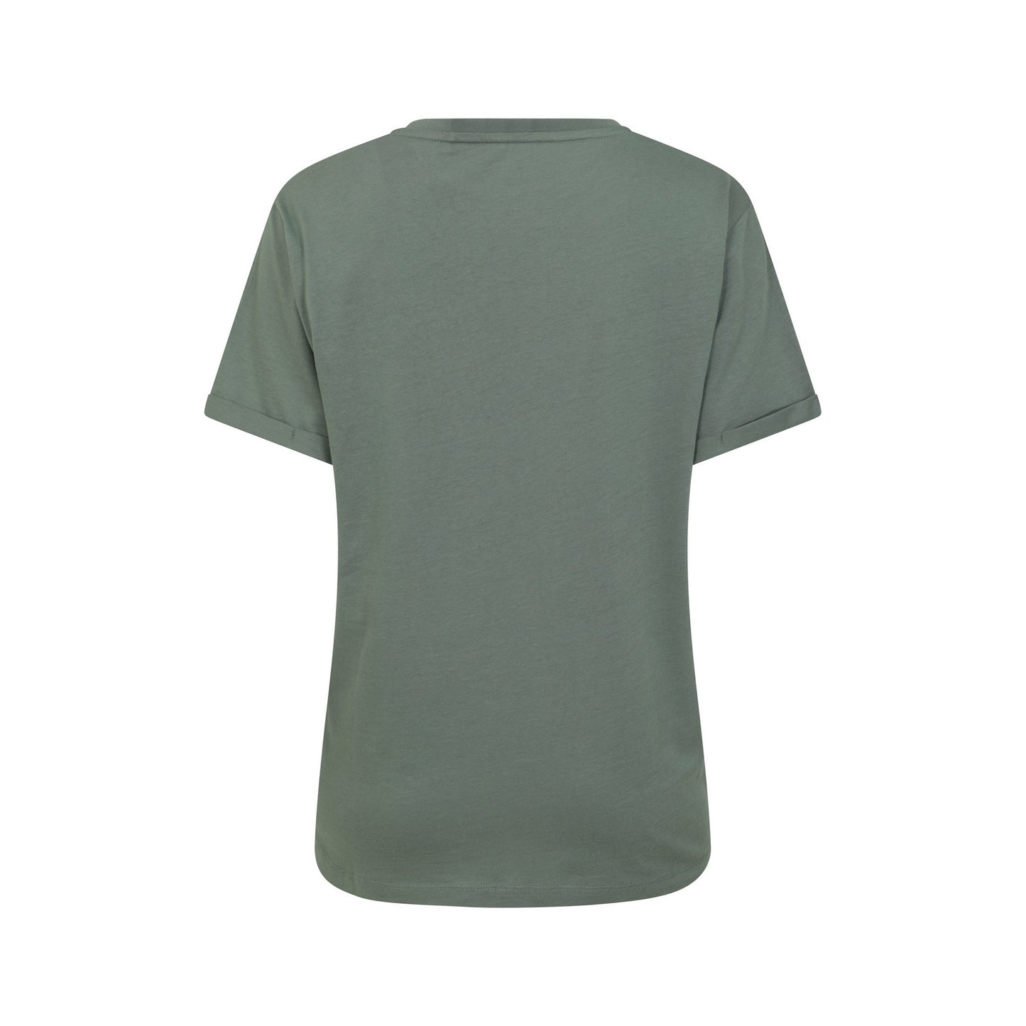 Khaki Green - Back - Mountain Warehouse Womens-Ladies Sunrise Organic Loose Fit T-Shirt