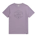 Lilac - Front - Animal Mens Jacob Linear T-Shirt