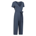 Blue - Lifestyle - Mountain Warehouse Womens-Ladies Santorini Wrap Jumpsuit