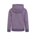 Lilac - Back - Mountain Warehouse Childrens-Kids Nevis Full Zip Hoodie