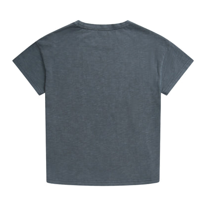 Petrol - Back - Animal Womens-Ladies Phoenix Organic T-Shirt