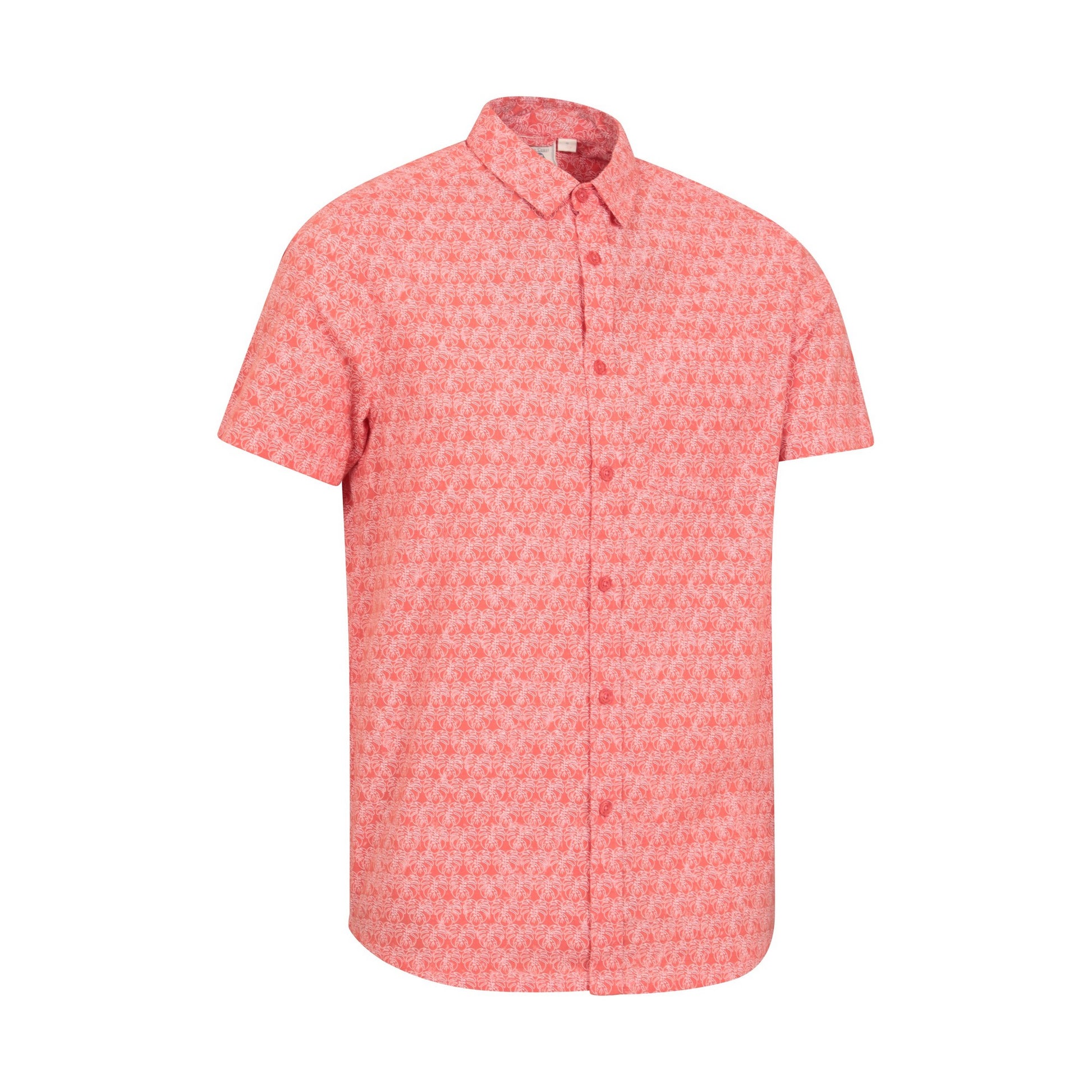 Coral - Lifestyle - Mountain Warehouse Mens Preston Illustration Leaves Shirt