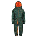 Khaki - Front - Mountain Warehouse Baby Camo Waterproof Rain Suit