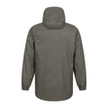 Grey - Back - Mountain Warehouse Mens Bracken Extreme 3 in 1 Waterproof Jacket