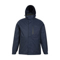 Dark Blue - Back - Mountain Warehouse Mens Bracken Extreme 3 in 1 Waterproof Jacket