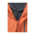 Orange - Close up - Mountain Warehouse Mens Bracken Extreme 3 in 1 Waterproof Jacket