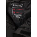 Black - Close up - Mountain Warehouse Mens Bracken Extreme 3 in 1 Waterproof Jacket