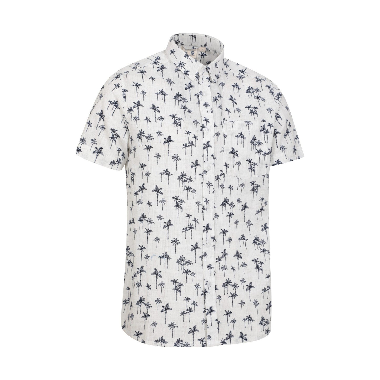 Off White - Lifestyle - Mountain Warehouse Mens Preston Illustration Palm Tree Shirt