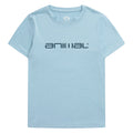Pale Blue - Front - Animal Womens-Ladies Latero Hybrid Swimming T-Shirt