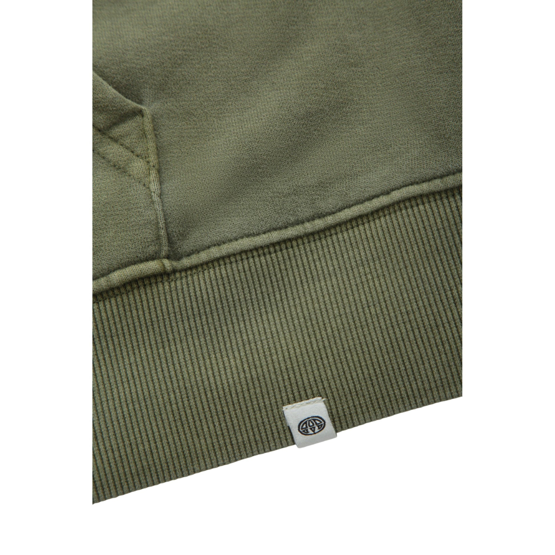 Dark Green - Side - Animal Womens-Ladies Kaya Organic Hoodie