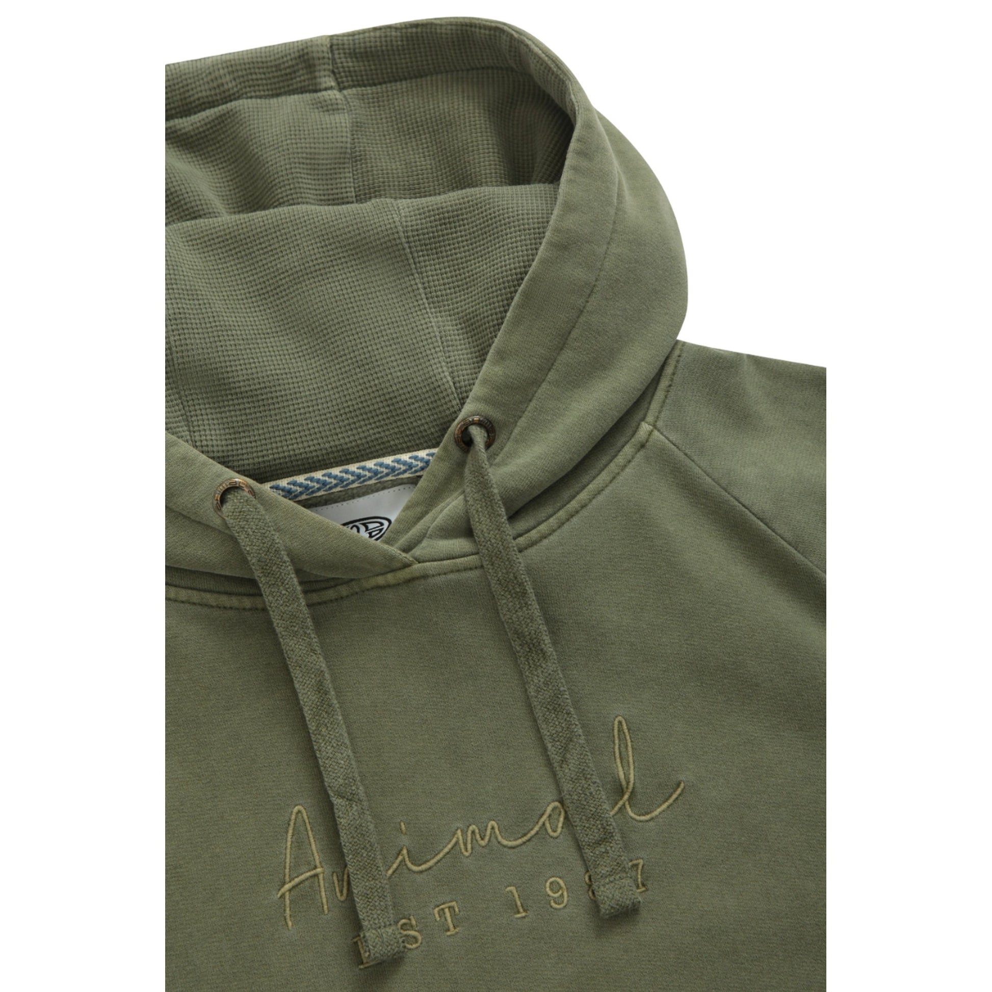 Dark Green - Lifestyle - Animal Womens-Ladies Kaya Organic Hoodie