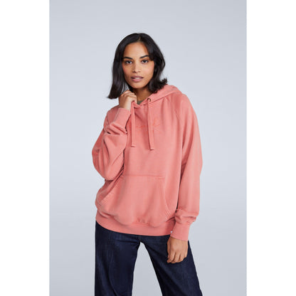 Rust - Front - Animal Womens-Ladies Kaya Organic Hoodie