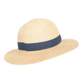 Beige - Side - Mountain Warehouse Womens-Ladies Whitby Colour Block Sun Hat