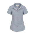 Blue - Close up - Mountain Warehouse Womens-Ladies Coconut Shirt