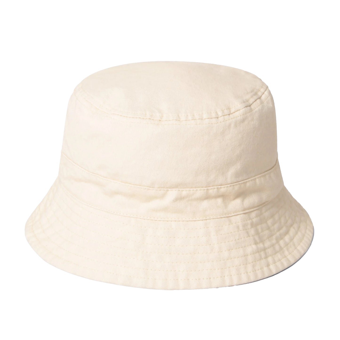 Cream - Back - Animal Womens-Ladies Indie Logo Organic Bucket Hat