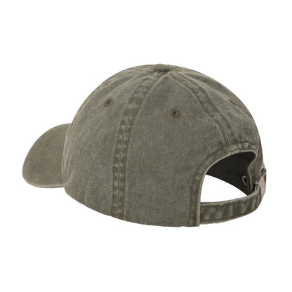 Khaki - Back - Animal Womens-Ladies Rebecca Logo Organic Baseball Cap