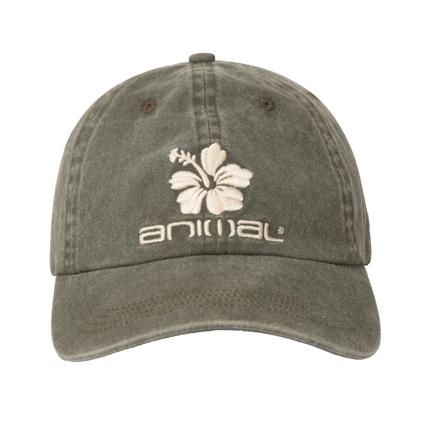 Khaki - Lifestyle - Animal Womens-Ladies Rebecca Logo Organic Baseball Cap