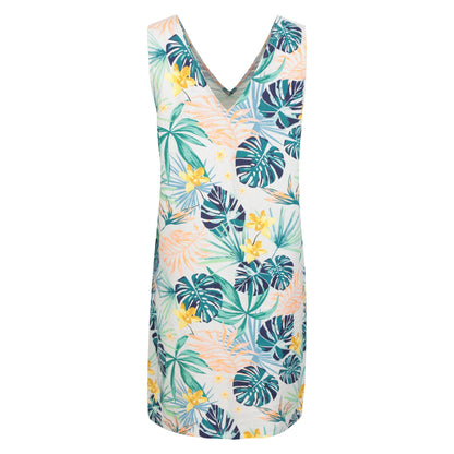 Grey - Back - Mountain Warehouse Womens-Ladies Mellow Printed Shift Dress