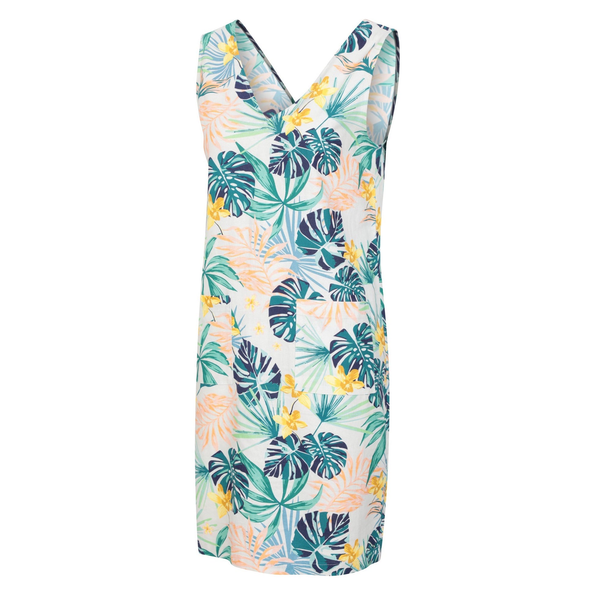 Grey - Side - Mountain Warehouse Womens-Ladies Mellow Printed Shift Dress