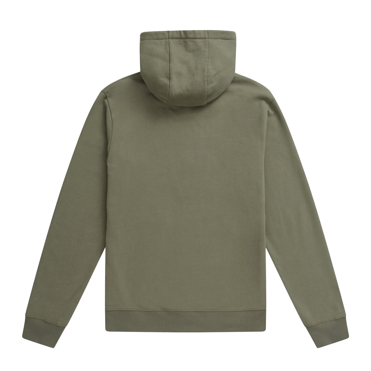 Green - Back - Animal Mens River Graphic Print Organic Hoodie