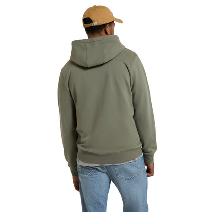 Green - Pack Shot - Animal Mens River Graphic Print Organic Hoodie