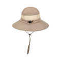 Beige - Back - Mountain Warehouse Unisex Adult Lightweight Mesh Brim Sun Hat